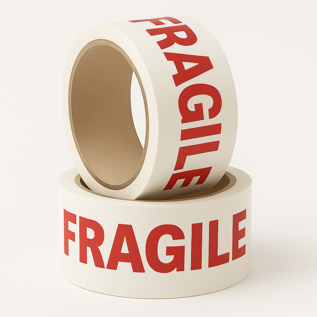 ADHESIF 50x100 FRAGILE - Rouleau seul
