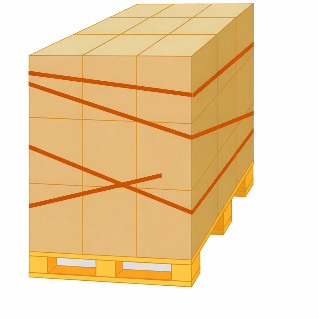STRAPPING ORANGE 45KG 19MMX66M  - Carton – Image 2
